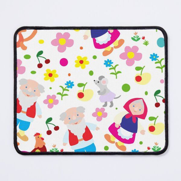 Item preview, pattern of fairy tale characters in the style of a Russian fairy tale designed and sold by sonaadalian.