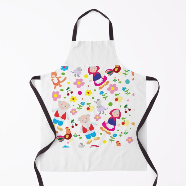 Item preview, pattern of fairy tale characters in the style of a Russian fairy tale designed and sold by sonaadalian.