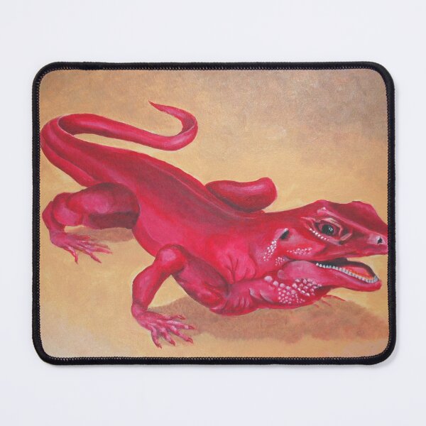 Item preview, A Lizard in Crimson designed and sold by dragonbee.
