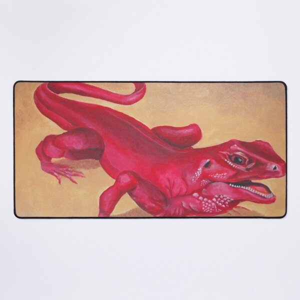 Item preview, A Lizard in Crimson designed and sold by dragonbee.
