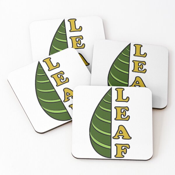 Item preview, green leaf designed and sold by Finch Studio.