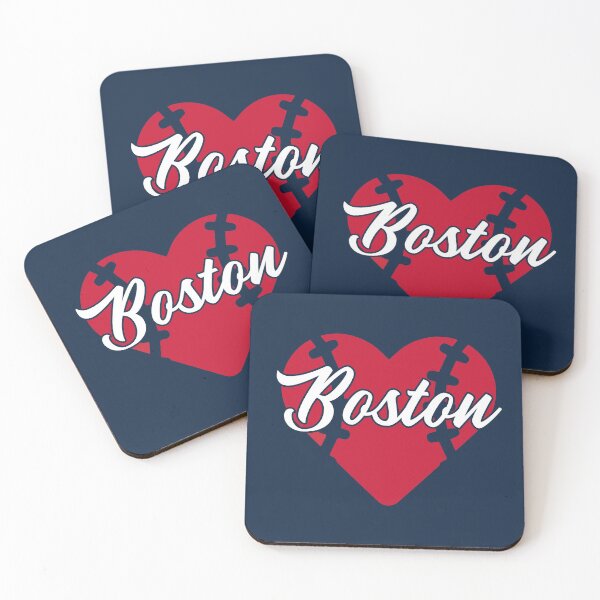 Item preview, Me encanta el guión de corazón de béisbol de Boston designed and sold by toutwearapparel.