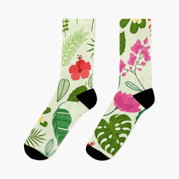 Item preview, tropical leaves seamless pattern designed and sold by Gurshnet68.