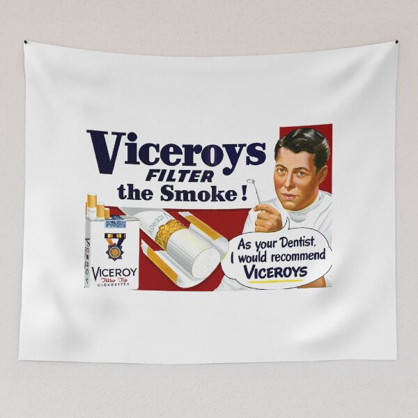 Item preview, DENTISTS RECOMMEND CIGARETTES! - ADVERT designed and sold by ThrowbackAds.