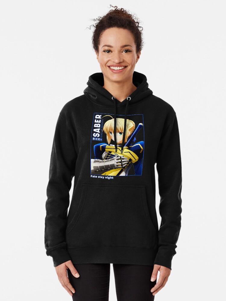 Saber Fate Stay Night Pullover Hoodie for Sale by ice man7 Redbubble