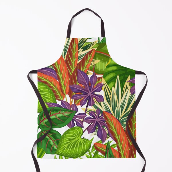 Item preview, tropical leaves seamless pattern designed and sold by Gurshnet68.