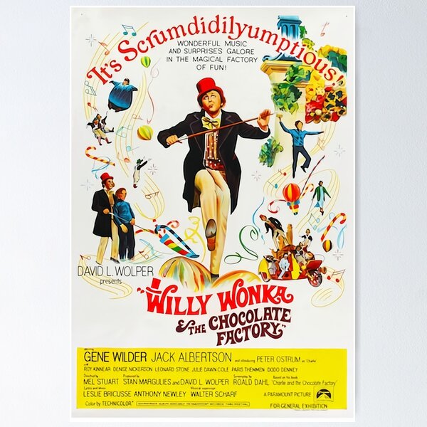 Charlie and the Chocolate Factory (2005) One-Sheet Movie Poster - Original  Film Art - Vintage Movie Posters