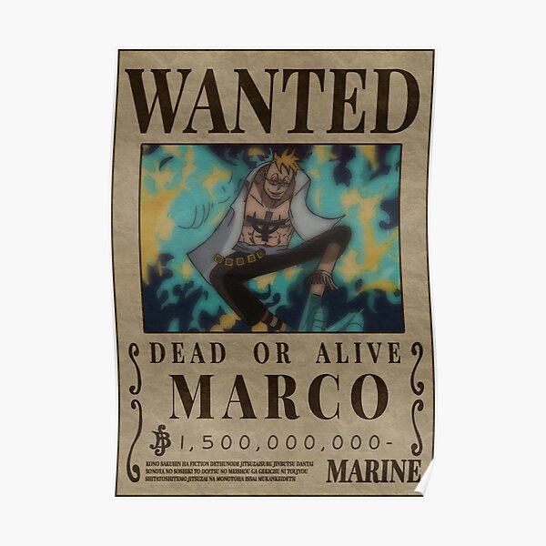 Marco Wanted Posters Redbubble