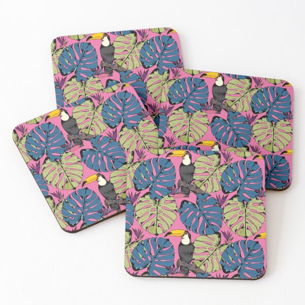 Item preview, tropical leaves seamless pattern designed and sold by Gurshnet68.