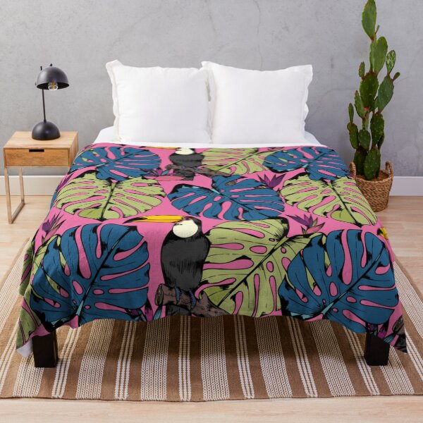 Item preview, tropical leaves seamless pattern designed and sold by Gurshnet68.