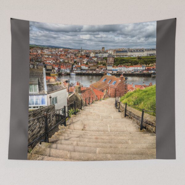 Item preview, 199 Whitby Abbey Steps designed and sold by Paul Thompson Photography.