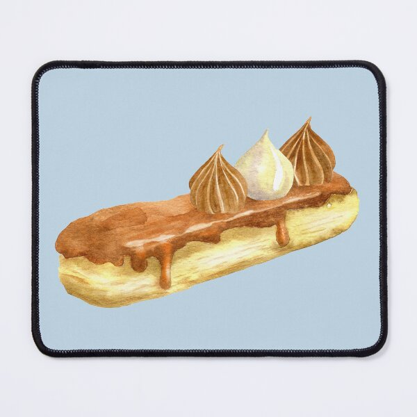 Item preview, Salted Caramel Eclair with Meringue Toppings designed and sold by Alicia Chee.