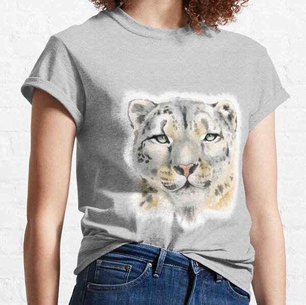 Snow Leopard - Queen of the Mountains Classic T-Shirt