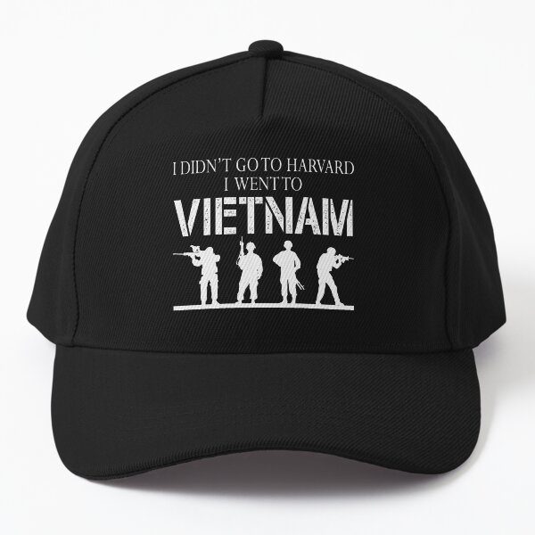 Item preview, I Didn't Go To Harvard Vietnam Veteran Men's Cap designed and sold by q4success.