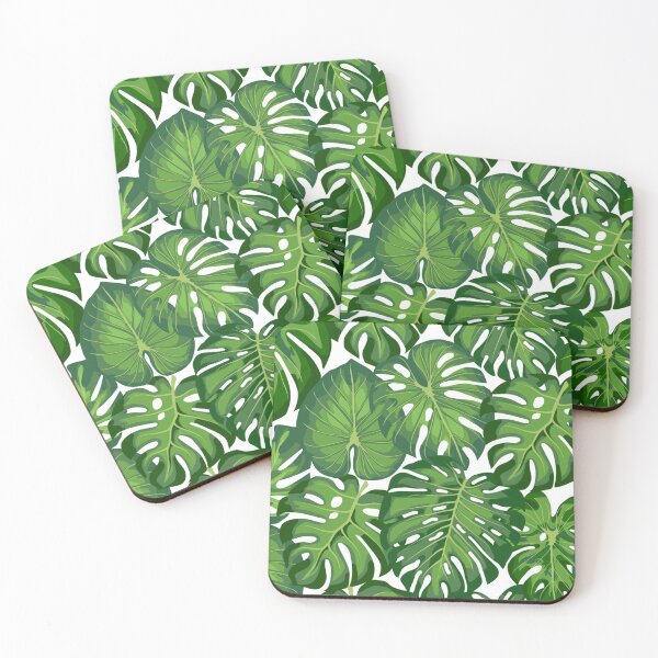 Item preview, tropical leaves seamless pattern designed and sold by Gurshnet68.