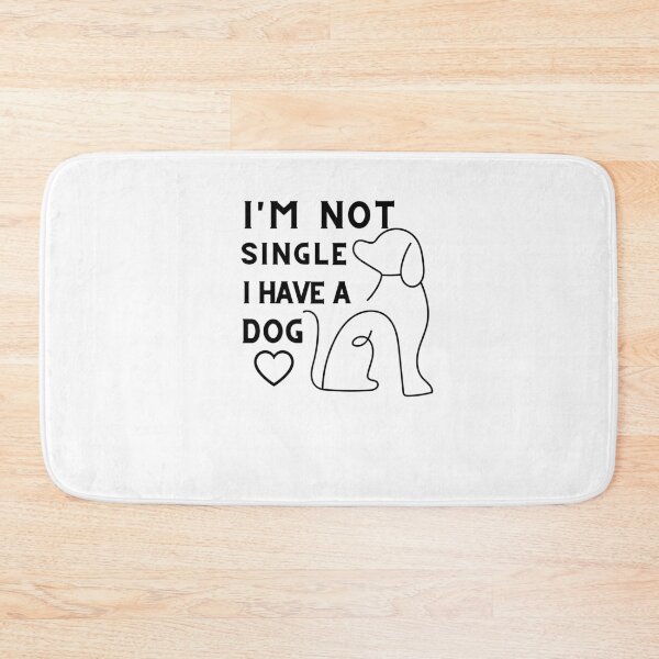 Item preview, I'm Not Single I Have a Dog - Funny Dog Shirt, Dog Mom Shirt, Dog Lover Gift, Dog Mama, Dog Lover Shirt, Dog Owner Shirt,est dog ever, funny dog shirt designed and sold by Rita Style.