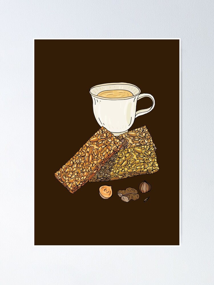 Alternate view of Gozinaki - Georgian Caramelized Honey & Nut Brittle Poster