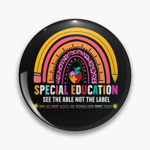 Item preview, special Education, see the able not the label, leopard rainbow designed and sold by PRINTED ..