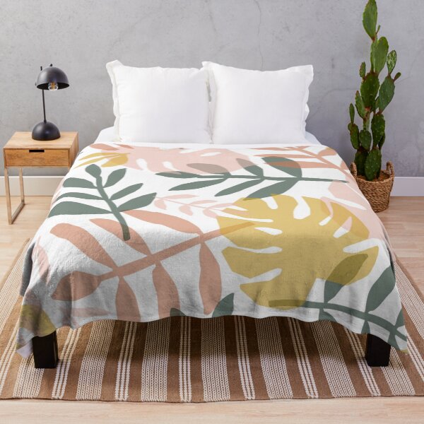 Item preview, tropical leaves seamless pattern designed and sold by Gurshnet68.
