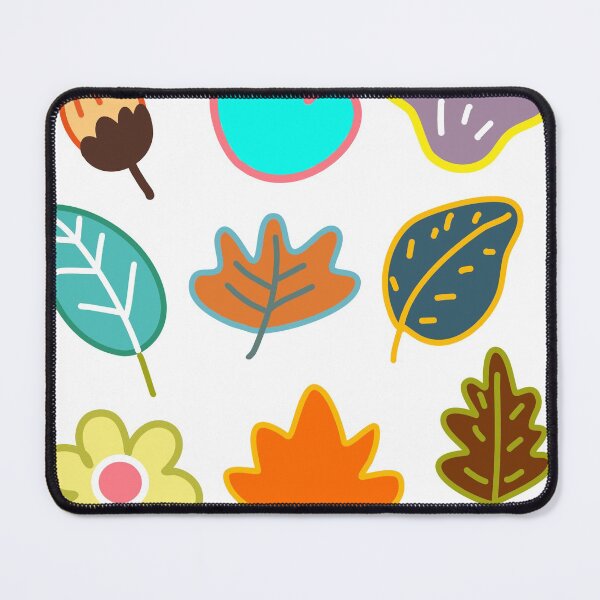 Item preview, Fall season leaf and  flower and elements autumn set cute hand drawn cartoon vector designed and sold by Ahappycraft.