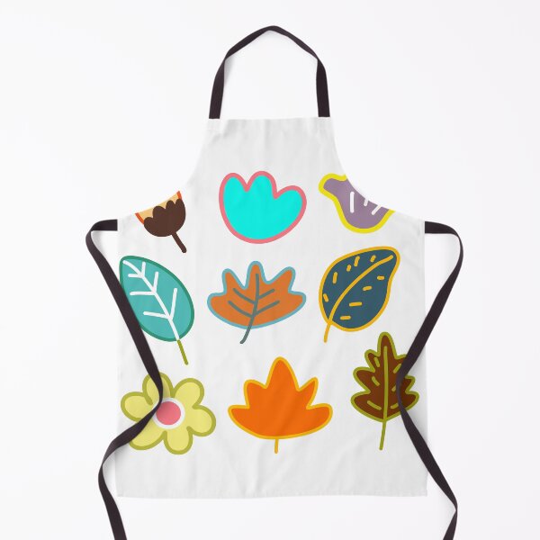 Item preview, Fall season leaf and flower and elements autumn set cute hand drawn cartoon vector designed and sold by Ahappycraft.
