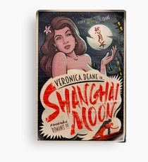 Shanghai Moon - Archer Canvas Print