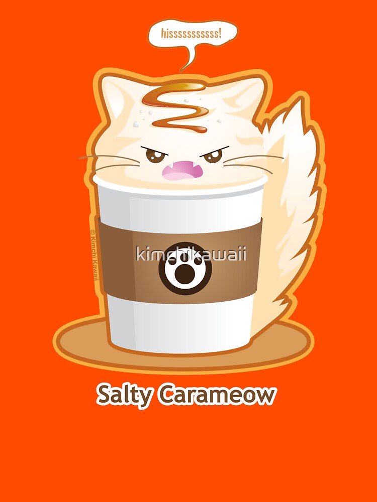 Purrista Pawfee: Salty Caramel Kitty Coffee by kimchikawaii