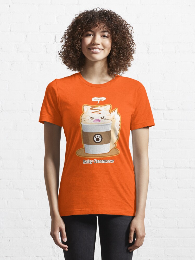 Alternate view of Purrista Pawfee: Salty Caramel Kitty Coffee Essential T-Shirt
