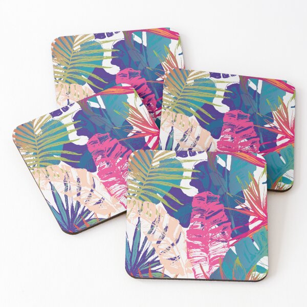 Item preview, tropical leaves seamless pattern designed and sold by Gurshnet68.