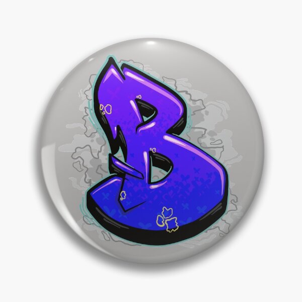 Item preview, Graffiti Letter B (Alt) designed and sold by NameGraffiti.