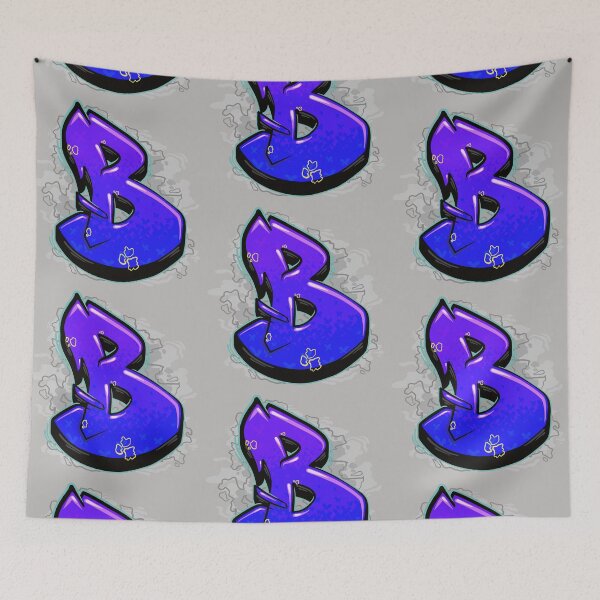 Item preview, Graffiti Letter B (Alt) designed and sold by NameGraffiti.