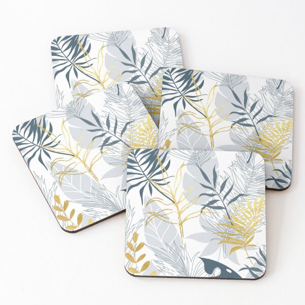 Item preview, tropical leaves seamless pattern designed and sold by Gurshnet68.