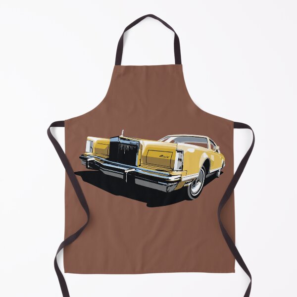 Item preview, 1970s Lincoln Continental in gold designed and sold by candc-retro.