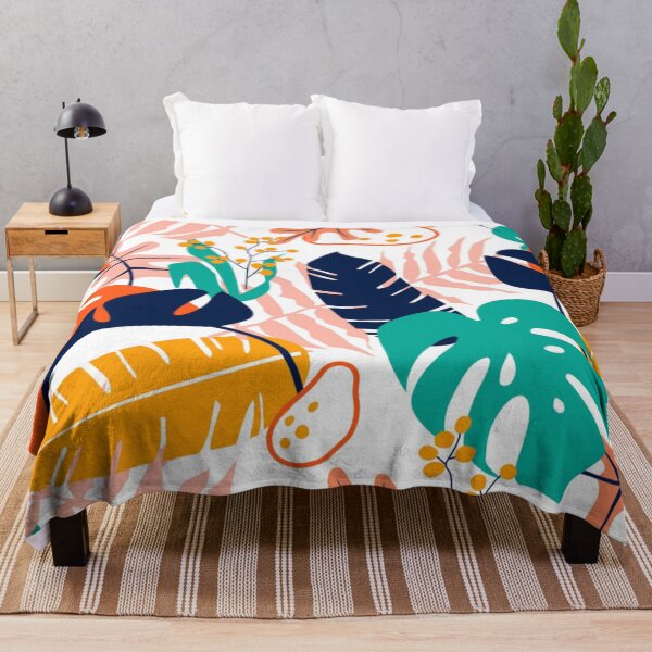 Item preview, tropical leaves seamless pattern designed and sold by Gurshnet68.