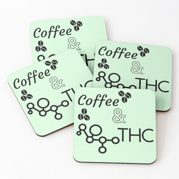 Item preview, Coffee and THC designed and sold by BlkBearyDesigns.