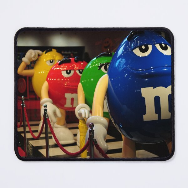 RED M&M`S PLUSH SOFT FUNNY BACKPACK / RUCKSACK