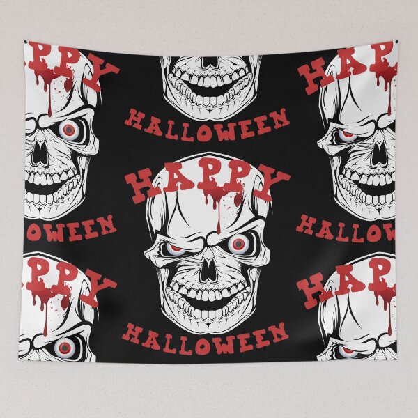 Item preview, Happy Halloween Skull designed and sold by 133DandC.