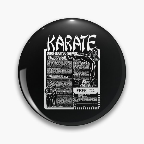 Artikelvorschau, KARATE LERNEN - WERBUNG entworfen und verkauft von ThrowbackAds.