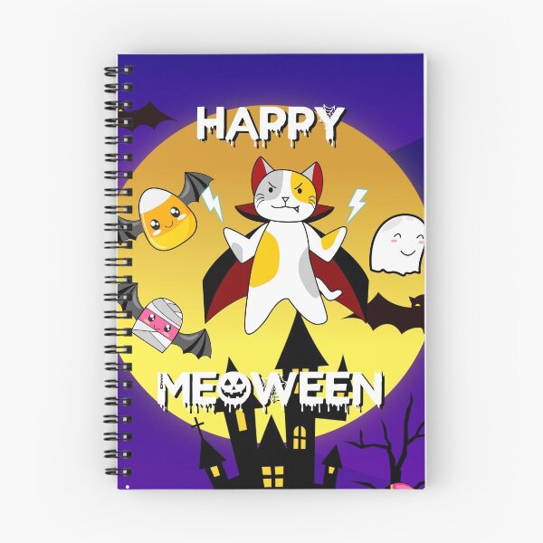 Item preview, Happy Meoween Lightning Vampire | Calico and Friends designed and sold by DAFIN.