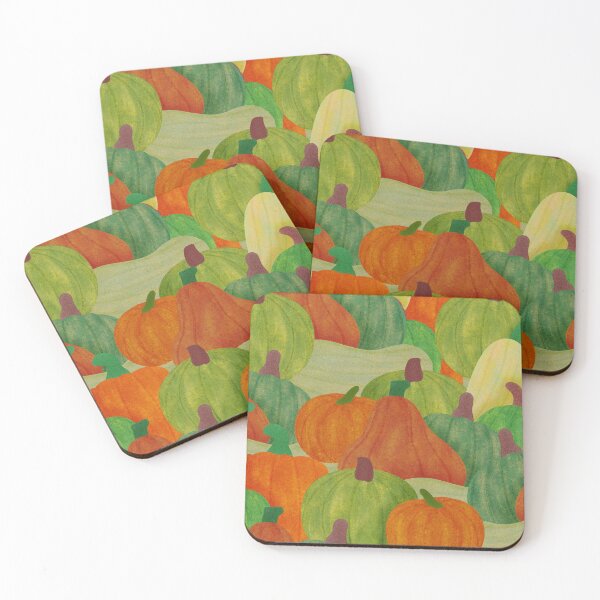 Item preview, Thanksgiving Pumpkin Patch Watercolor Pumpkins designed and sold by HushedCreations.