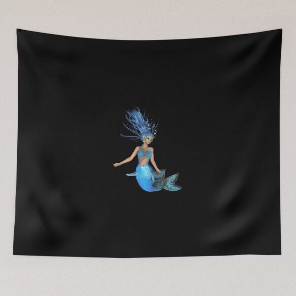 Item preview, Mermaid Ruby Blue designed and sold by apgme.