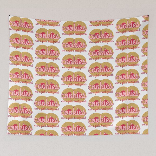 Item preview, Cookies are a Girl's Best Friend designed and sold by evisionarts.