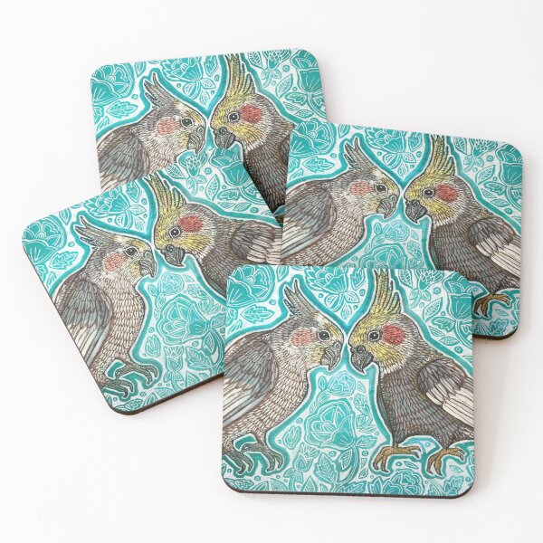 Item preview, Two Cockatiels designed and sold by Lynnette Shelley.