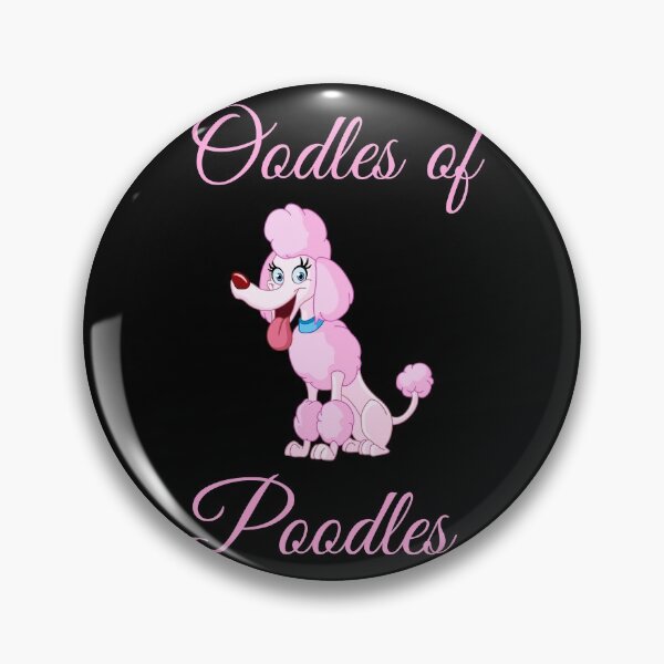 Item preview, Oodles Of Poodles, Cute Pink Poodle designed and sold by MamaSweetea.