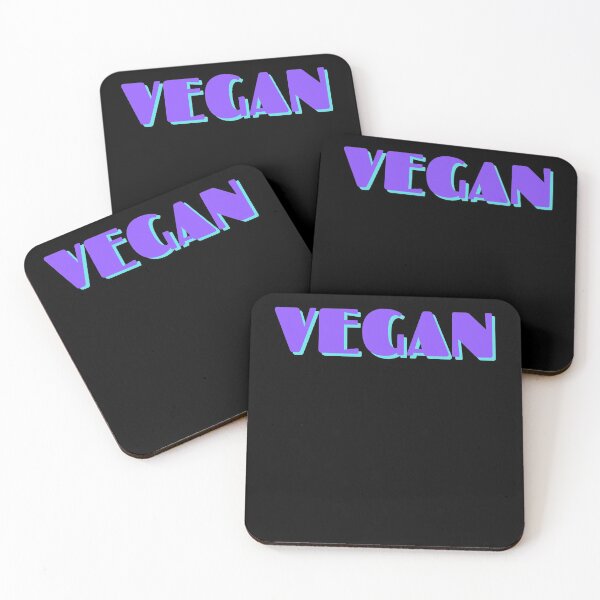 Item preview, Vegan Retro Purple Turquoise Edition designed and sold by Vegginitup.