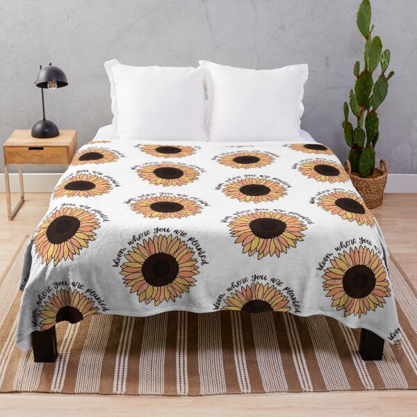 Item preview, bloom where you are planted sunflower designed and sold by cgidesign.
