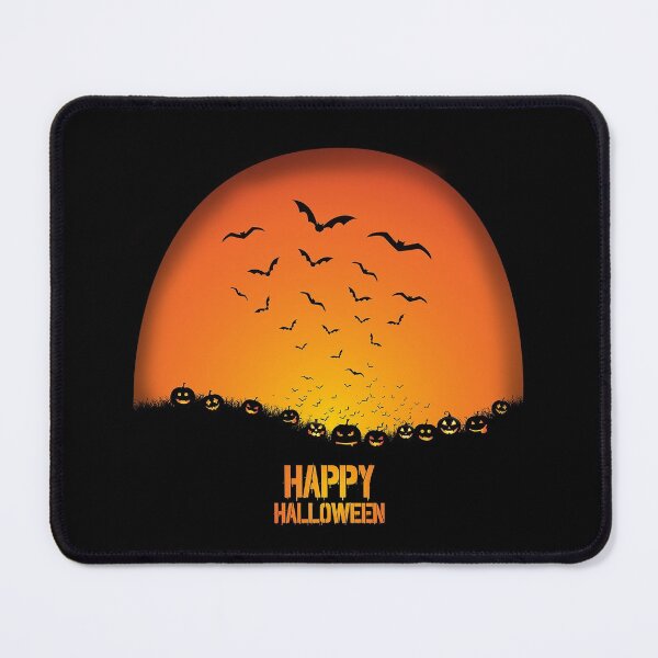 Item preview, Spooky Halloween with Pumpkins and bats designed and sold by I'm Redz.