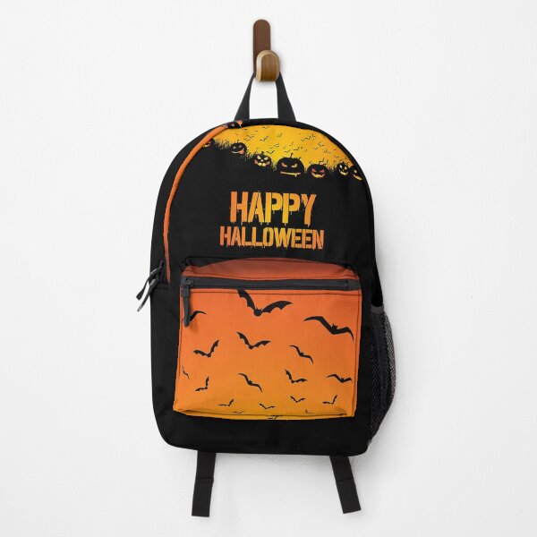 Item preview, Spooky Halloween with Pumpkins and bats designed and sold by I'm Redz.