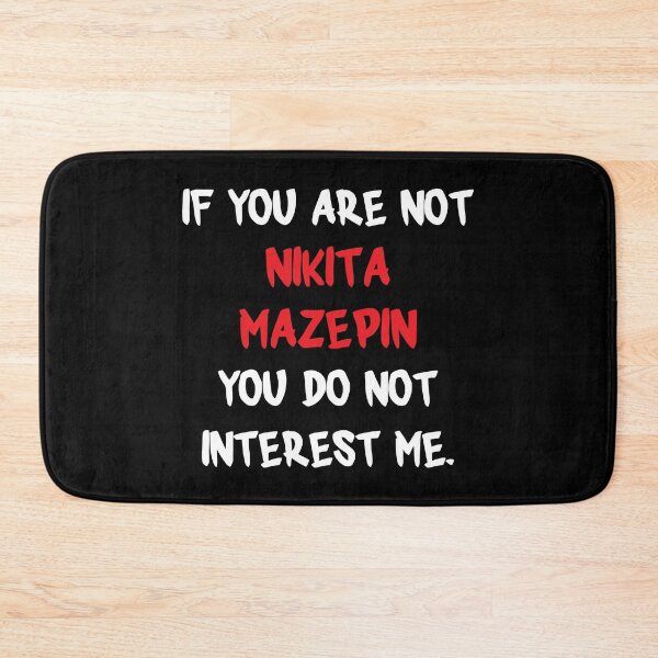 Item preview, If you are not - Nikita Mazepin designed and sold by 2Girls1Shirt.
