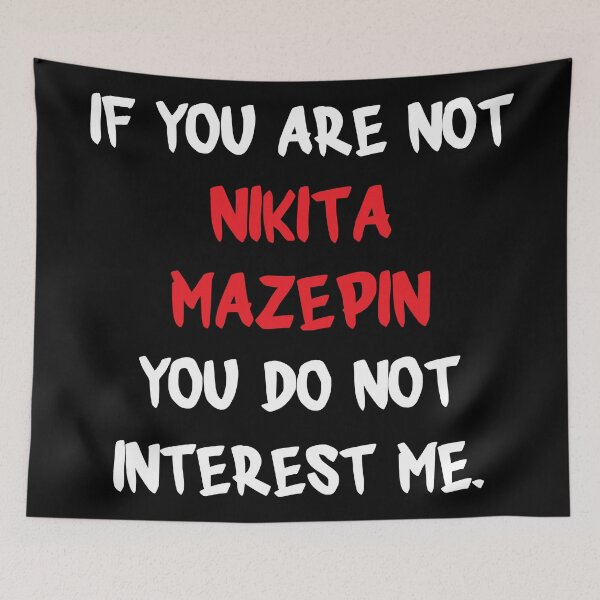 Item preview, If you are not - Nikita Mazepin designed and sold by 2Girls1Shirt.